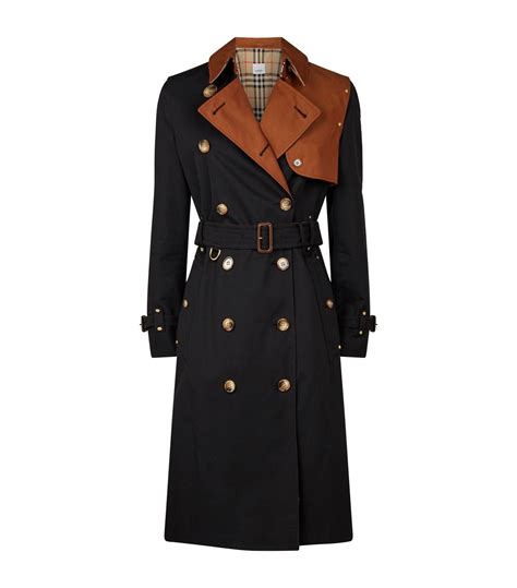 burberry two tone trench coat.